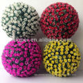 Bolas de flores artificiais decorativas